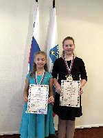 Цветкова Валерия и Резанович Анна - Стипендиаты 2017