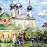 Конакова Анастасия. Тихвинский монастырь