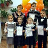 Литвякова Н.М. с лауреатами конкурса
